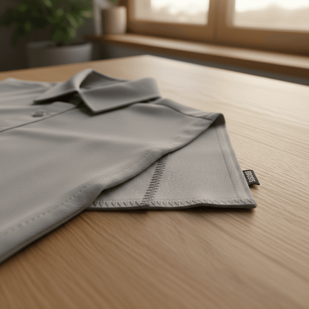 Close-up of BROSIS growth-design seam detail