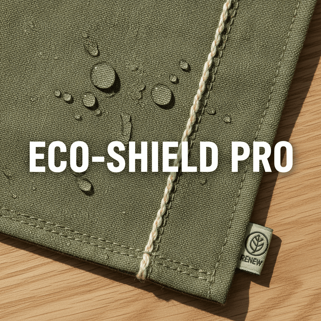 Close-up of BROSIS uniform fabric quality and eco-friendly materials