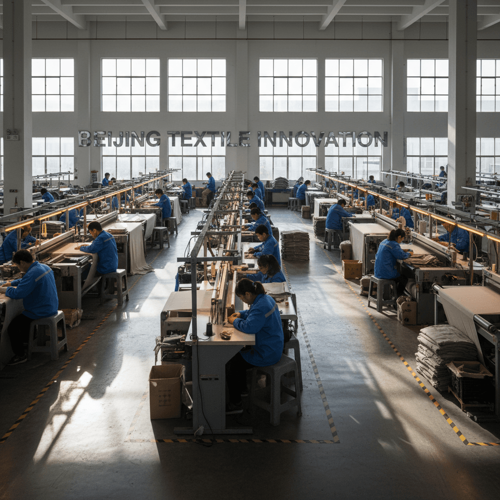 BROSIS production facility showing localized manufacturing process in Beijing