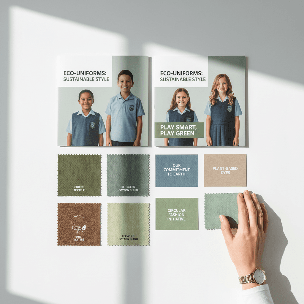 Learn about BROSIS SCHOOL UNIFORM sustainability and products
